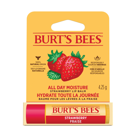 Burt's Bees Lip Balm Strawberry, 4,25 g