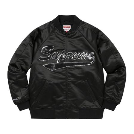Supreme Bomber Jakke Sort, Herre