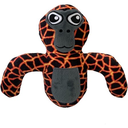 Gorilla Tag Plysch, 9,8" Gorilla Plysch, Stoppade Djurleksak, Spelfigur Dock