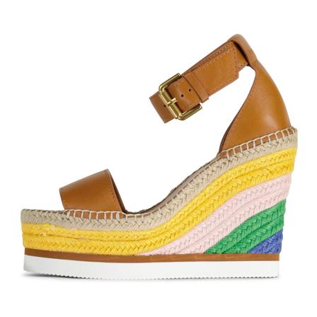 See by Chloé Wedges , Bruin , Dames , Maat: 38 EU Sleehakken