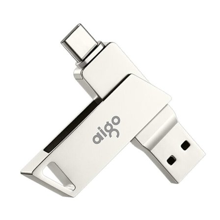 USB-minne 128 GB USB C dubbla kontakter, typ C 3.1 och USB