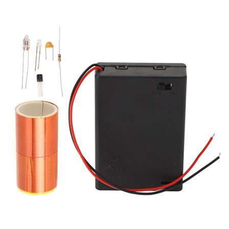 DIY Mini Tesla Coil Kit Spark Module Kit Elektroniskt DIY-kit för innovativa experiment Elektrisk belysning Bågar gratis