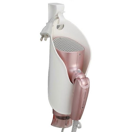 Hårfønerholder Veggmontert Hårføner og Verktøy for Hårstyling og Pleie