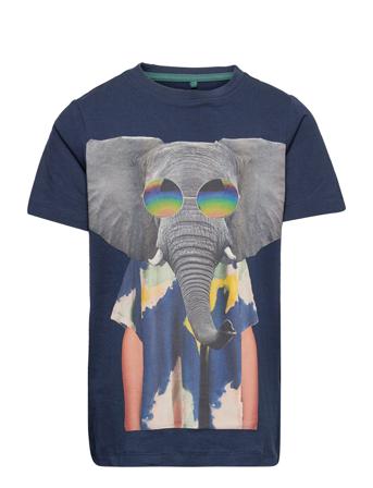 Tncennon S_S Tee T-shirt Multi/mønstret The New