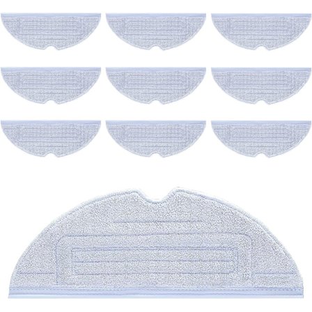 Roborock S7 mopp, 8-pack ersättningsmopp för Roborock S7/S7 Plus/S7 MaxV