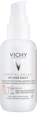 Vichy Capital Soleil UV-Age lettfarget solkrem SPF 50+ 40 ml