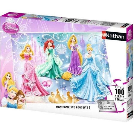 DISNEY-PRINSESSER Sparkling Princesses Puzzle - Disney