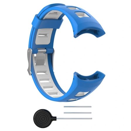 Klocka BLÅ&VIT blå&vit