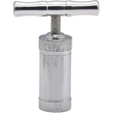 HKK Pollenpresse-værktøj i kraftig zink, højtryks-metalpollenpresse, T-kompressor, bærbar, enkelt håndtag