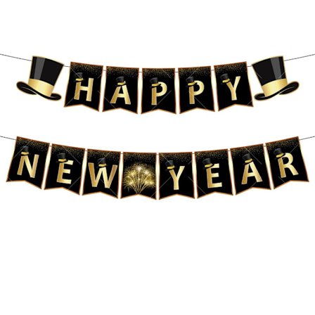 Gott nytt år festtillbehör i 2023 set 5