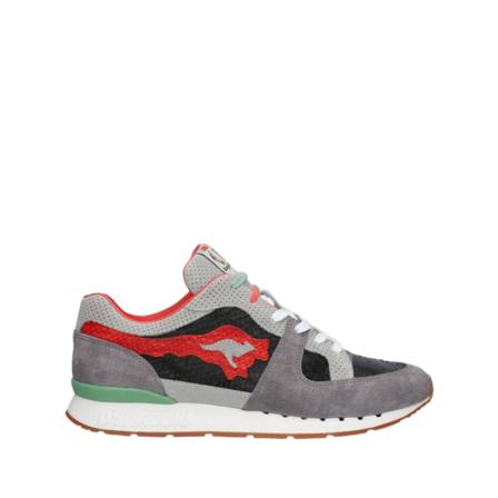 KangaROOS Sneakers , Grijs , Heren , Maat: 43 EU