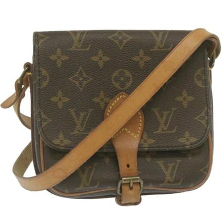 Louis Vuitton Vintage, Pre-owned Cartouchiere Bruin, Dames, Maat:ONE Size