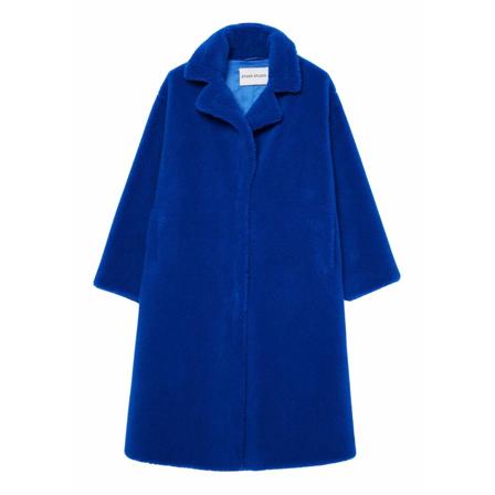 Stand Studio, Coats Blauw, Dames, Maat:M
