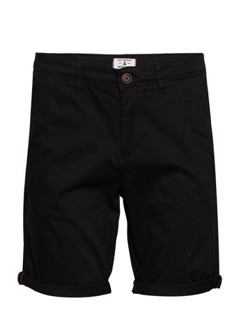 Jjibowie Jjshorts Solid Sa Sts Shorts Chinos Shorts Svart Jack & J S