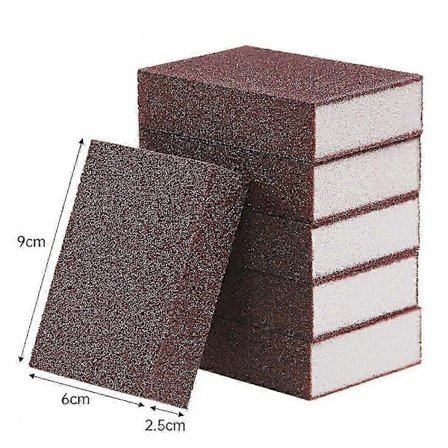 Taikasieni, joka poistaa ruostetta, nano-pyyhekumi, puhdistussieniharja, astia-astia, hiekkapaperi, kalkinpoisto, hankausastiat, karborundum-