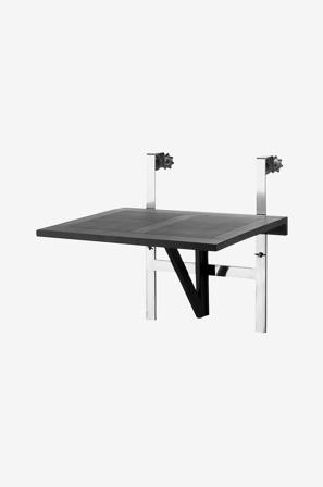 Cinas - Balkongbord 65x51cm - Svart - Balkongbord - Fra Homeroom