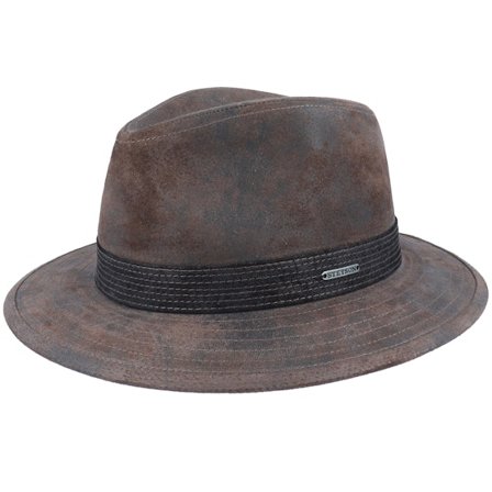 Stetson - Brown traveler Kapelusz - Tller Pigskin Brown Hat @ Hatstore