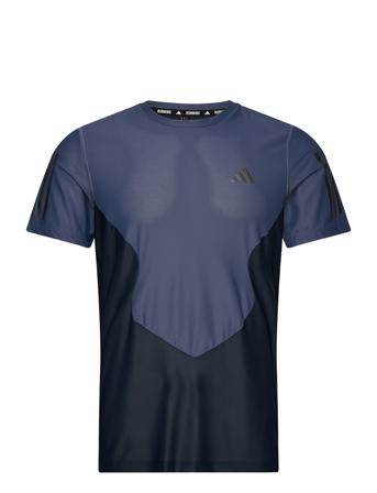 Own The Run Colorblock Aero.rdy Tee Navy Adidas Performance