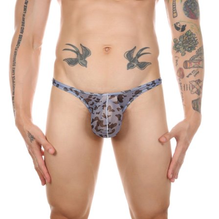 Uusin malli 2025 Miesten G-string stringit Alushousut Käärmekuvioiset alushousut Matala vyötärö Seksikkäät kuumat shortsit miesten alusvaatteille 