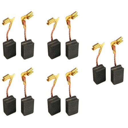 10 stk. Serie Kulbørster Motor Kulbørster CB459 Udskiftning til GA4534 GA5034 JS1000 GA5030 Vinkelsliber