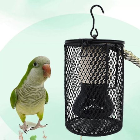 Vinteropvarmning Reptil Varmelampe Pet Coop Varmeapparat Sæt Papegøje Varmer Lampe Multifunktionel Belysning Skildpadde Varmeemitter [DB]