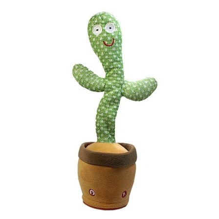 Syngende Dansende Kaktus Legetøj Gentag Hvad Du Siger, Talende Kaktus Legetøj til Børn Interaktive Baby Legetøj til År Gamle Børn Gaver