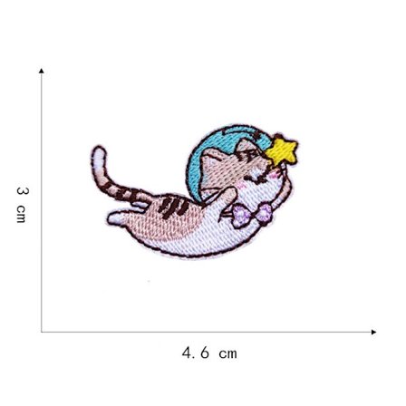 8 kpl Avaruusaluksen Kirjonta Rauta-on-lappu, Kirjonta Tarra I