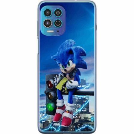 Motorola Moto G100 Genomskinligt Skal Sonic The Hedgehog