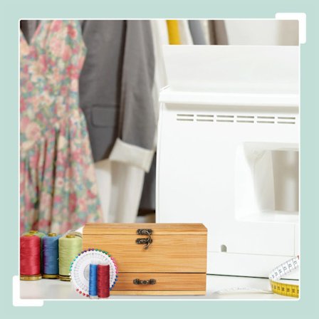 Syboks med rum i bambus