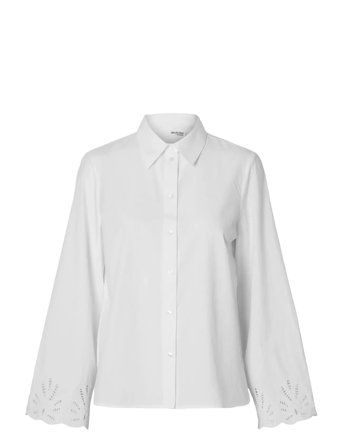 Selected | Slfdahlia Ls Broderi Shirt Noos | 40