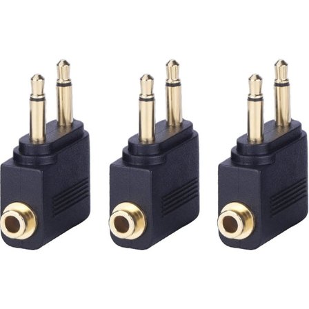 st Aviation Headphone Converter Adapter 3,5mm Aviation Headphone Adapter