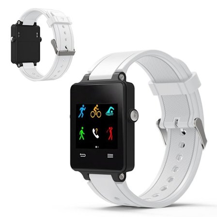 Garmin Vivoactive Acetate silikone Urrem - Hvid