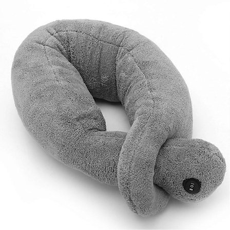 Vibrerende Massasje Nakkepute Massasjeterapi Pute Slapp av Muskler Lindre Stress