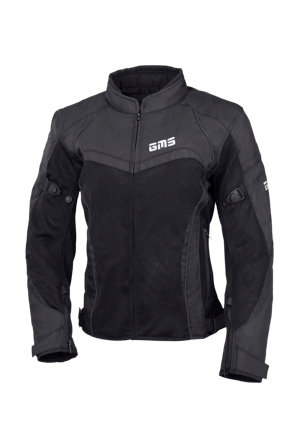 Motorjas Dames GMS Tara Mesh Zwart S