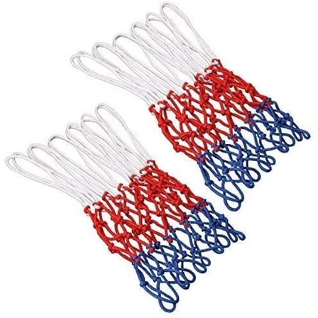 2 stk. professionelt basketballnet, basketball-erstatningsnet - Perfekt