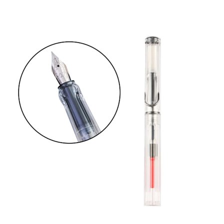 Duckbill Gothic Parallel Pen Clear Pen Body för kalligrafiälskare Festival Present