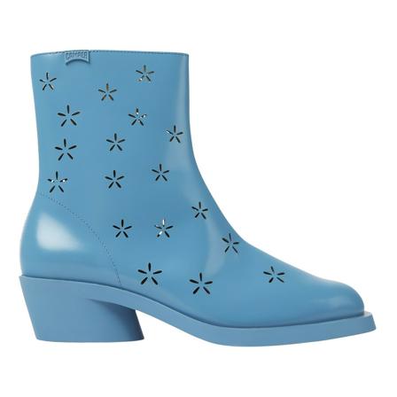 Camper, Boots Bonnie Blauw, Dames, Maat:40 EU