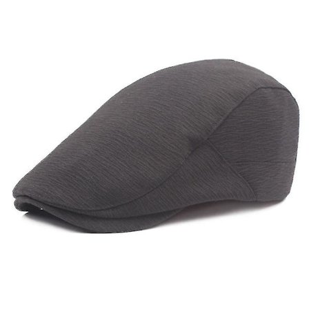 men Flat Beret Hat Adjustable Cap Casual Breathable Spring Summer
