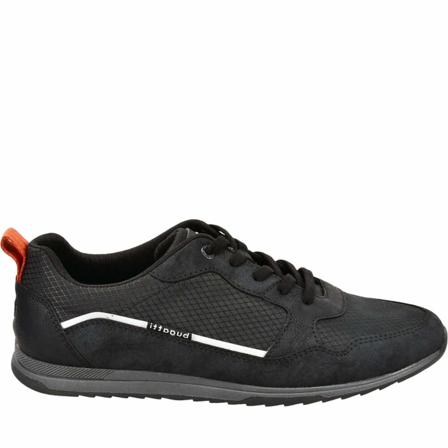 Bugatti, Sneakers Zwart, Heren, Maat:42 EU
