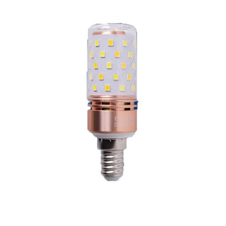 2stk LED No Flicker E27 12WCOLD WHITE KALD HVIT