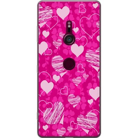 Kompatibelt Mobildeksel til Sony Sony Xperia XZ3 PopHjerteMønster