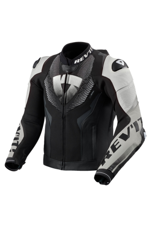 Veste Moto REV'IT! Hyperspeed 3 Pro Noir/Blanc 46
