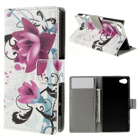 Plånboksfodral Sony Xperia Z5 Compact - Lotus