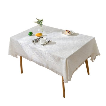 Duk 130*130 cm (hvit)