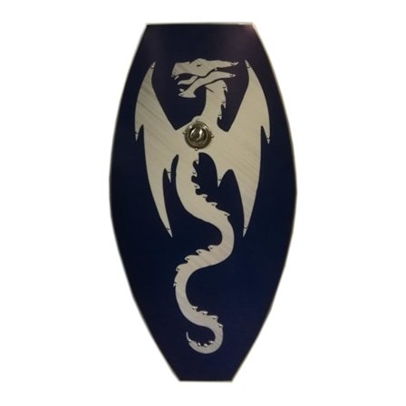 Trä Smaug Dragon Lord of the Rings Shield SWE131