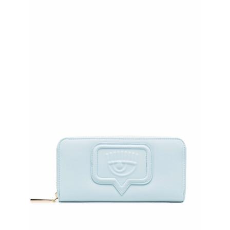 Chiara Ferragni Collection, Wallet Niebieski, Kobieta, Rozmiar: ONE Size
