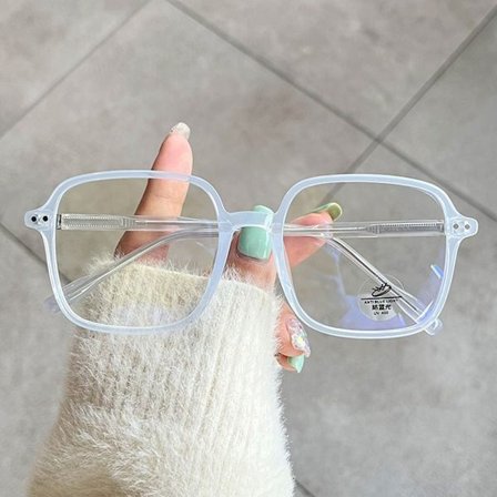 Anti-Blue Light Glasögon Överdimensionerade glasögon BLÅ