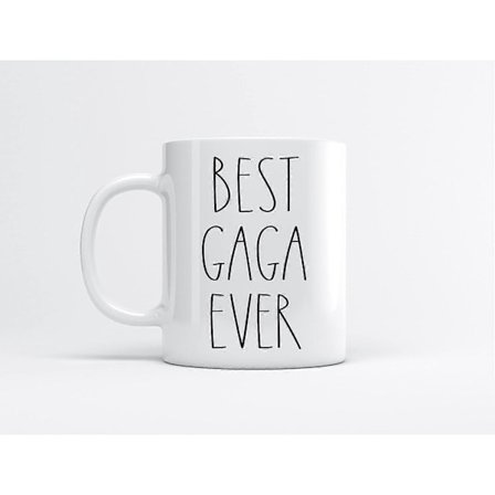 Beste Gaga Noensinne Kaffekrus - Julegaver - Gaga Bursdagsgaver Kaffekrus - Farsdag/Morsdag - Familie Kaffekrus For Bursdagsgave