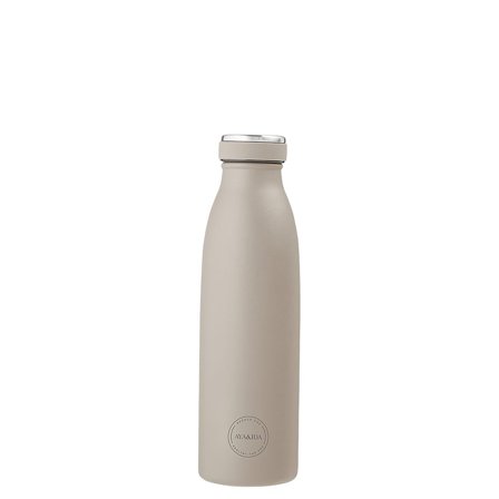 AYA&IDA Drikkeflaske 500 ml Cream Beige, Sport & Velvære, Drikkedunke & Shakers, Drikkedunke