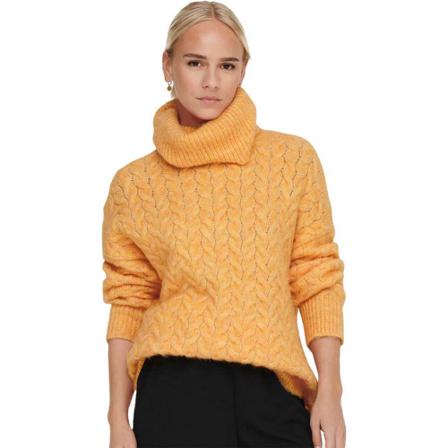 Only, Turtlenecks Oranje, Dames, Maat:XS